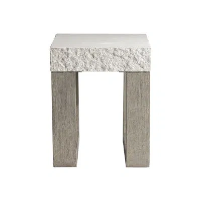 Bernhardt Bristol Concrete Sled End Table