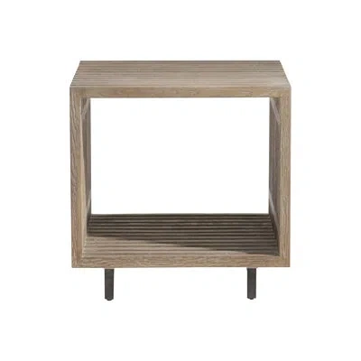 Bernhardt Brumley Side Table In Brown