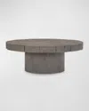 Bernhardt Interiors Calavaras Cocktail Table In Truffle Brown