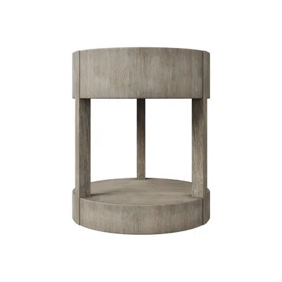 Bernhardt Calder 1 - Drawer Nightstand In Rustic Gray