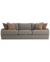 Bernhardt Cameron Fabric Sofa In Gray