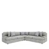 Bernhardt Carlsbad 3 Piece Sectional In Grey -