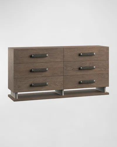 Bernhardt Casa Paros 6-drawer Dresser In Dark Brown