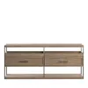Bernhardt Casa Paros Console Table In Dark Brown