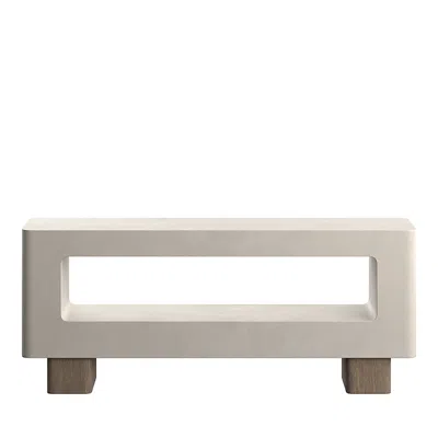 Bernhardt Casa Paros Console Table In Gray