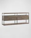 Bernhardt Casa Paros Console Table In Playa Brown