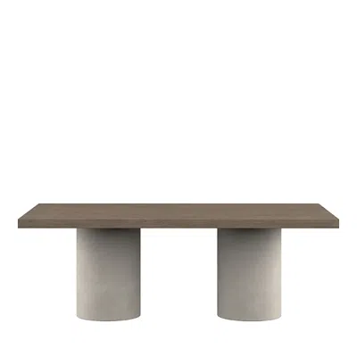 Bernhardt Casa Paros Dining Table In Dark Brown