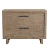 Bernhardt Casa Paros 2-drawer Nightstand In Dark Brown
