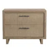 Bernhardt Casa Paros 2-drawer Nightstand In Dark Brown