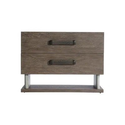 Bernhardt Casa Paros Nightstand With Panel Base In Playa