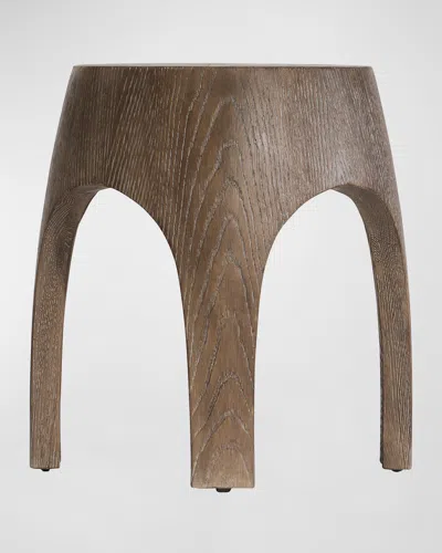 Bernhardt Casa Paros Side Table In Dark Brown