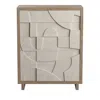 Bernhardt Casa Paros Tall Drawer Chest In Dark Brown