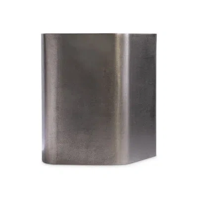 Bernhardt Clawson Side Table In Silver