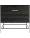 Bernhardt Coleman File Cabinet In Grey