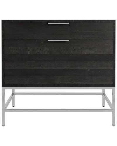 Bernhardt Coleman File Cabinet In Grey