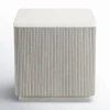 Bernhardt Colonnade Side Table In Ivory