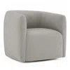 Bernhardt Connel Swivel Chair, In Fabric In Gray Fabric - D