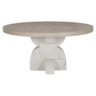 Bernhardt Constantin 60" Dining Table In Flaxen