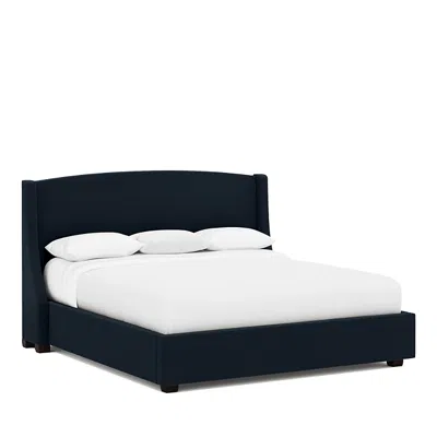 Bernhardt Cooper Queen Bed With 54 Headboard In Teal/-