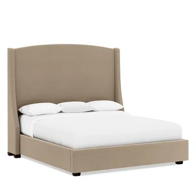 Bernhardt Cooper Queen Bed With 64 Headboard In Tan/b-