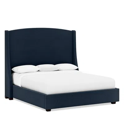 Bernhardt Cooper Queen Bed With 64 Headboard In Teal/-