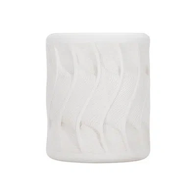 Bernhardt Coquille Side Table In White