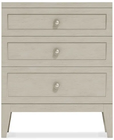Bernhardt Cornelia 3-drawer Nightstand In Neutral