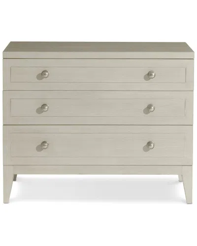 Bernhardt Cornelia 3-drawer Nightstand In Neutral