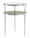 Bernhardt Cornelia Accent Table In Silver