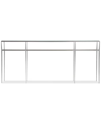 Bernhardt Cornelia Console Table In Silver