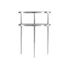 Bernhardt Cornelia End Table In Clear