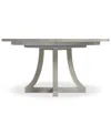 Bernhardt Cornelia Round Dining Table In Gray