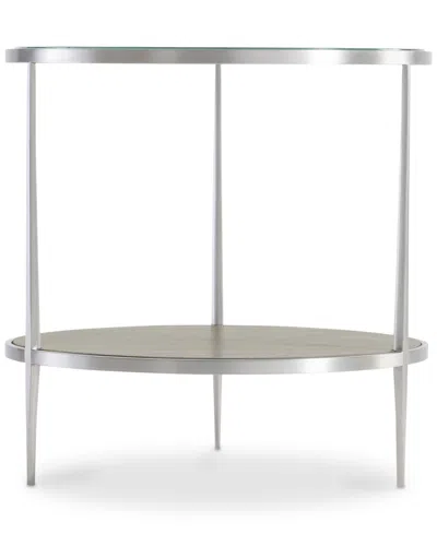 Bernhardt Cornelia Side Table In Silver