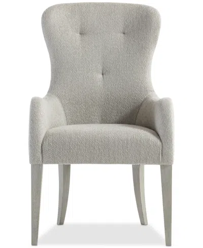 Bernhardt Cornelia Tuft Arm Chair In Transparent