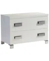 Bernhardt Coro Nightstand In White
