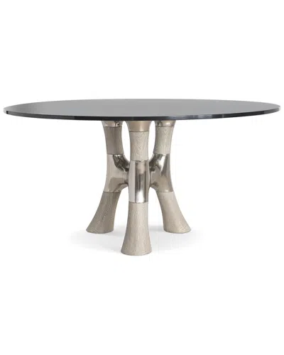 Bernhardt Dalton 54in Dining Table In Gray