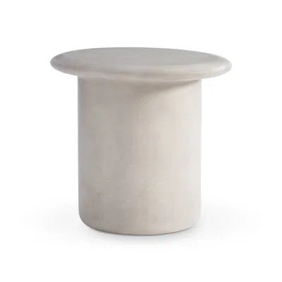 Bernhardt Decliff Side Table In Pumice