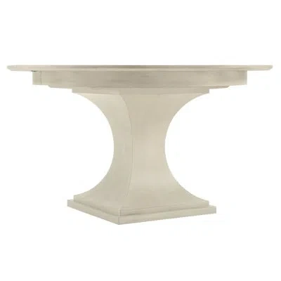 Bernhardt East Hampton Extendable Dining Table In Cerused Linen