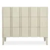 Bernhardt East Hampton Hall Chest In Cerused Linen