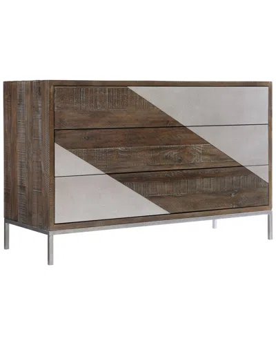 Bernhardt Eastman Hall Chest In Brown