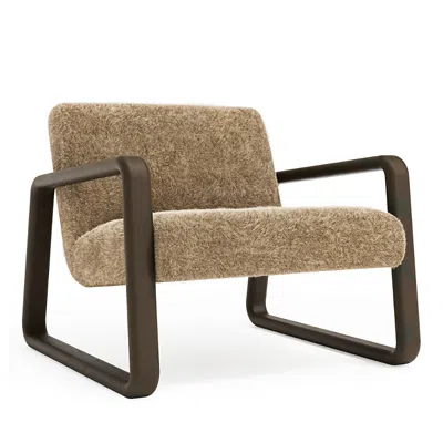 Bernhardt Eliot Fabric Chair In Brown