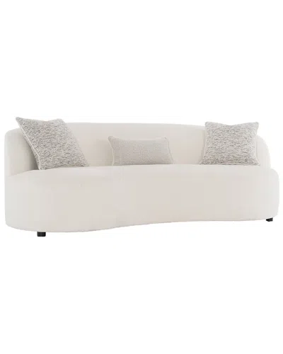 Bernhardt Elle Fabric Sofa In White