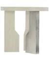 Bernhardt Ellis Side Table In Grey