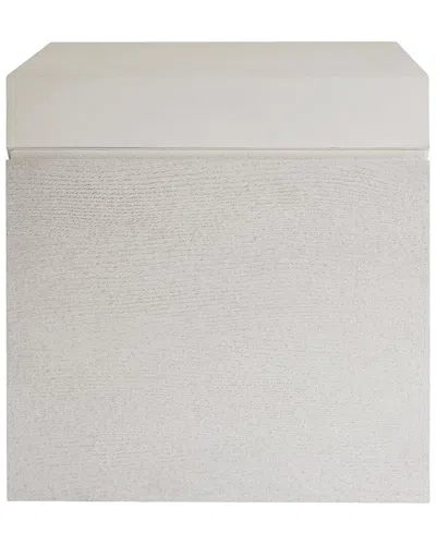Bernhardt Ellison Square Side Table In White