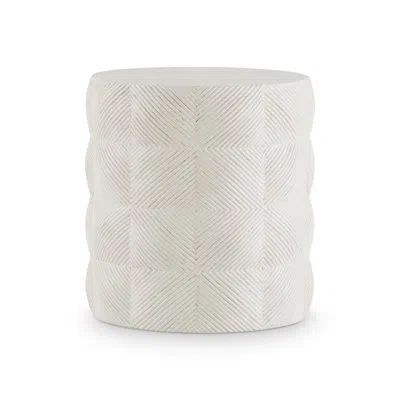 Bernhardt Exteriors Bernhardt Ballantyne Side Table In Cream