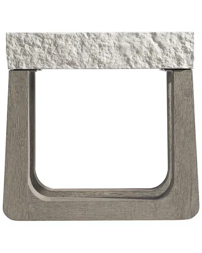 Bernhardt Exteriors Bristol Outdoor Side Table In Gray