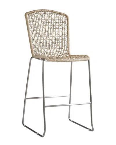 Bernhardt Exteriors Carmel Bar Stool In Blue