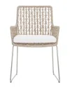 Bernhardt Exteriors Carmel Outdoor Arm Chair With Seat Pad