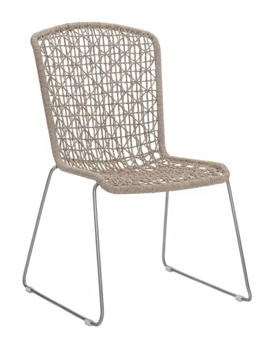 Bernhardt Exteriors Carmel Outdoor Side Chair In Neutral