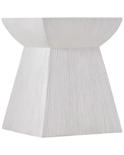 Bernhardt Exteriors Casitas Accent Table In White